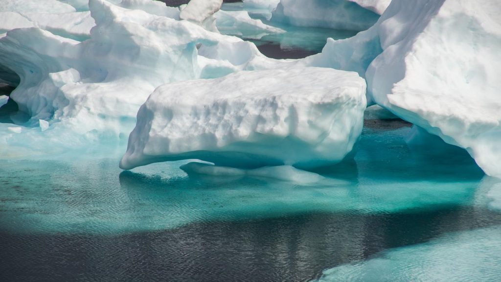 Ice, frozen, snow, lake